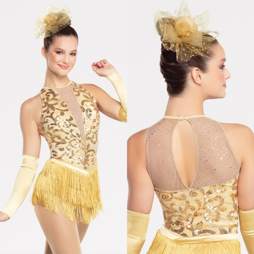 🌟 Revolution Dance Costume – “Encore” * Medium Child